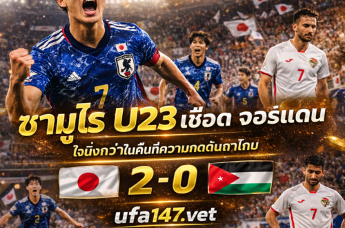ซามูไร U23 เชือด จอร์แดน
