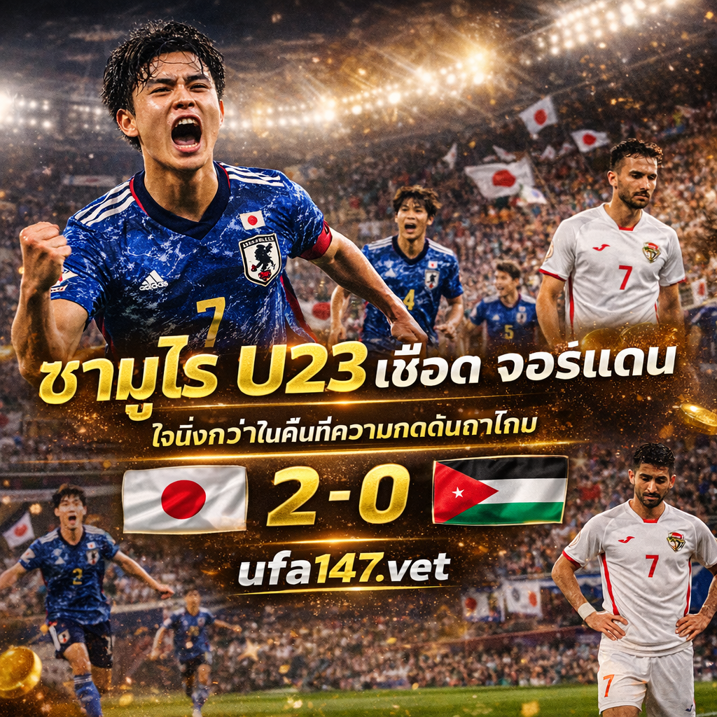 ซามูไร U23 เชือด จอร์แดน