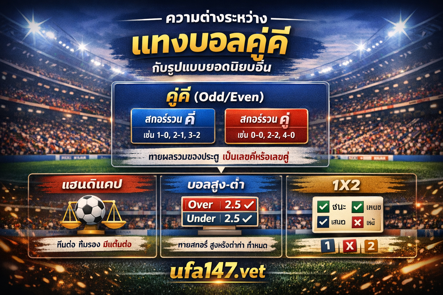 แทงบอลคู่คี่