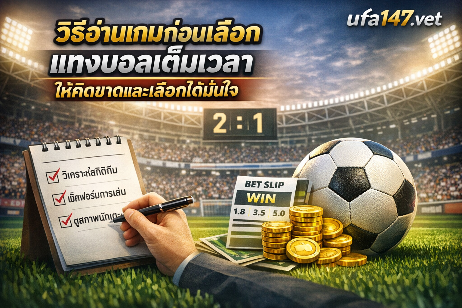 แทงบอลเต็มเวลา